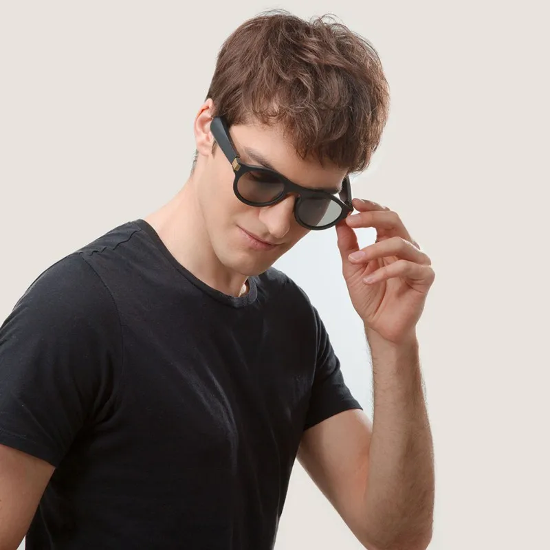 Высокое качество Bluetooth 5 0 гарнитура солнцезащитные очки синий светильник