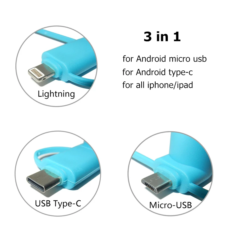 Мини USB вентилятор 3 в 1 USB гаджет портативный для Android OTG Micro type-c для iPhone 5 6S 7 Plus 8 X XS электронные умные гаджеты