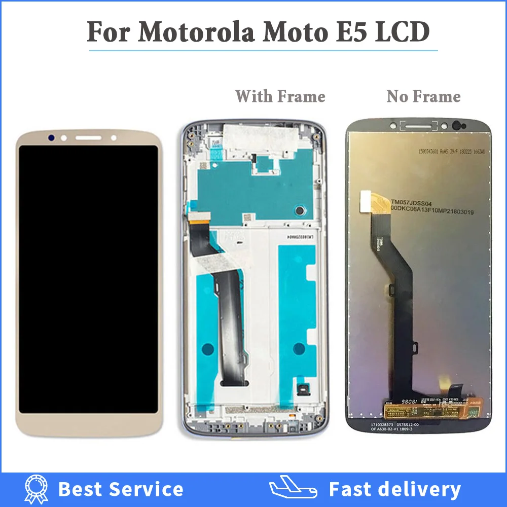 5 7 &quotдля Motorola Moto E5 XT1944 ЖК-дисплей сенсорный сенсор стекло дигитайзер в сборе с