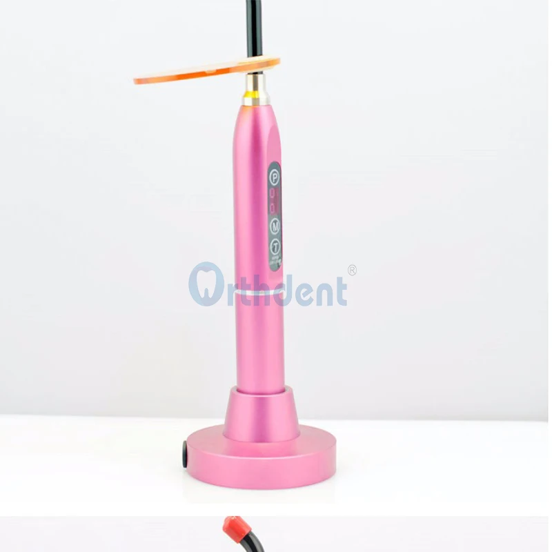

Orthdent 1 Pack Dental LED Light Cure Lamp 5W Wireless Cordless Big Power 1500mw/cm2 + Whitening Tip