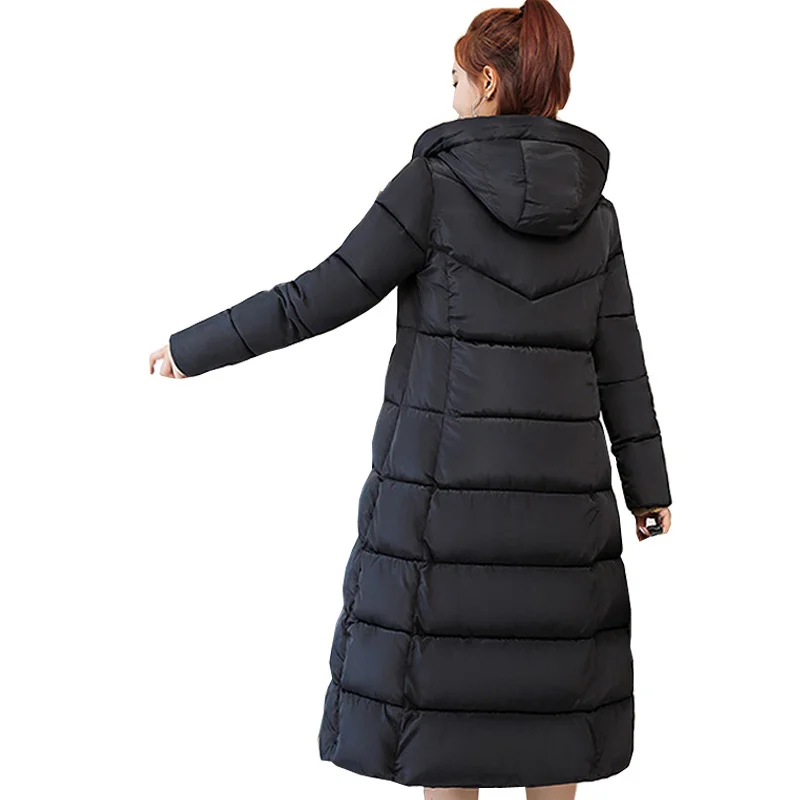 

Direct Selling Full New Korean Long Lady's Coat Thickened Padded Jacket Winter Down Parka Women Jacket YY1513