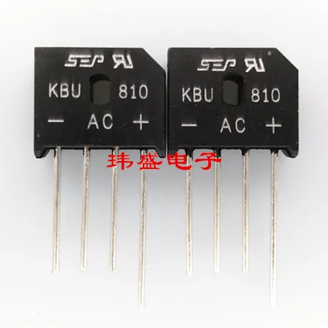 

10 шт. KBU810 8A 1000V