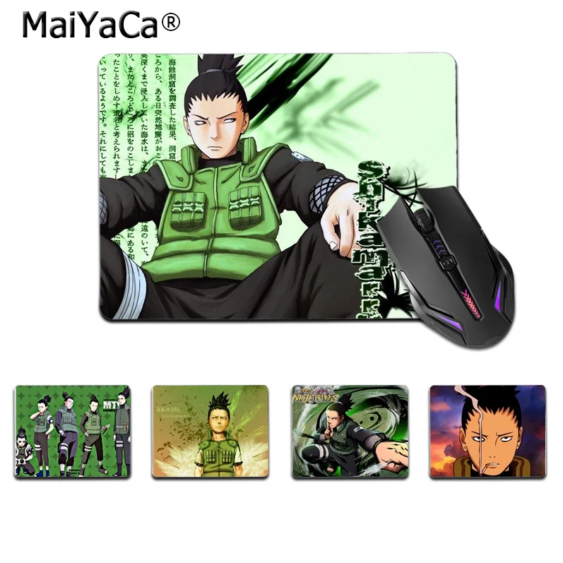 

Коврик для игровой мыши Maiyaca, высокое качество, аниме, Нара, Шикамару