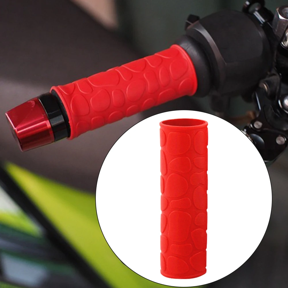 

4pcs Protection Brake Handle Solid Easy Install Soft Rubber DIY Universal Durable Non Slip Waterproof Motorcycle Grip Cover