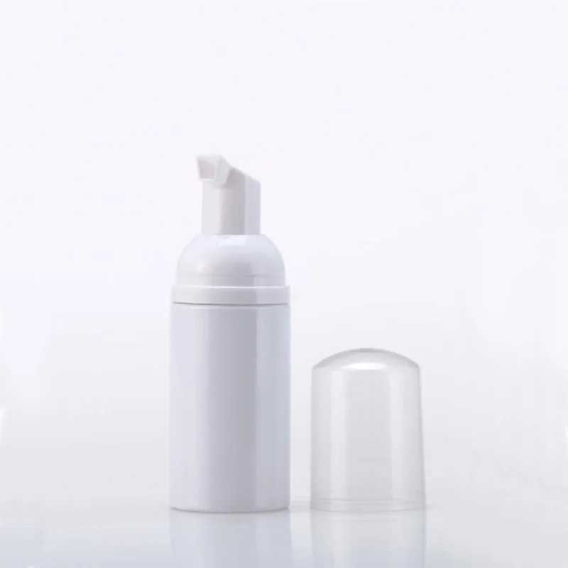 

Empty 50ml Foam Dispenser Pump Bottle White Plastic Mousse Soap Dispenser Hand Liquid Foaming Face Wash Cleanser Bottles 30pcs
