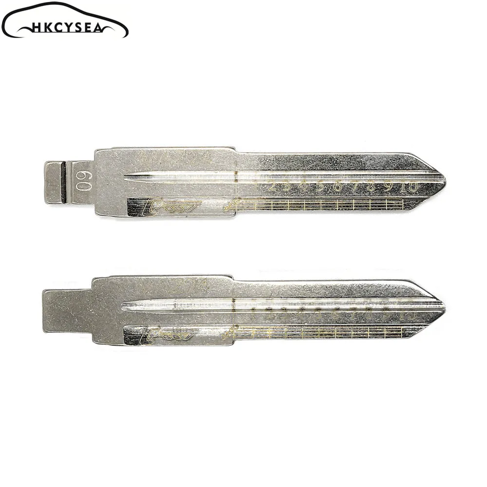 Стержень ключа HKCYSEA 2 в 1 с гравировкой чистые резцы лезвие 09 # MAZ24 для старой Mazda
