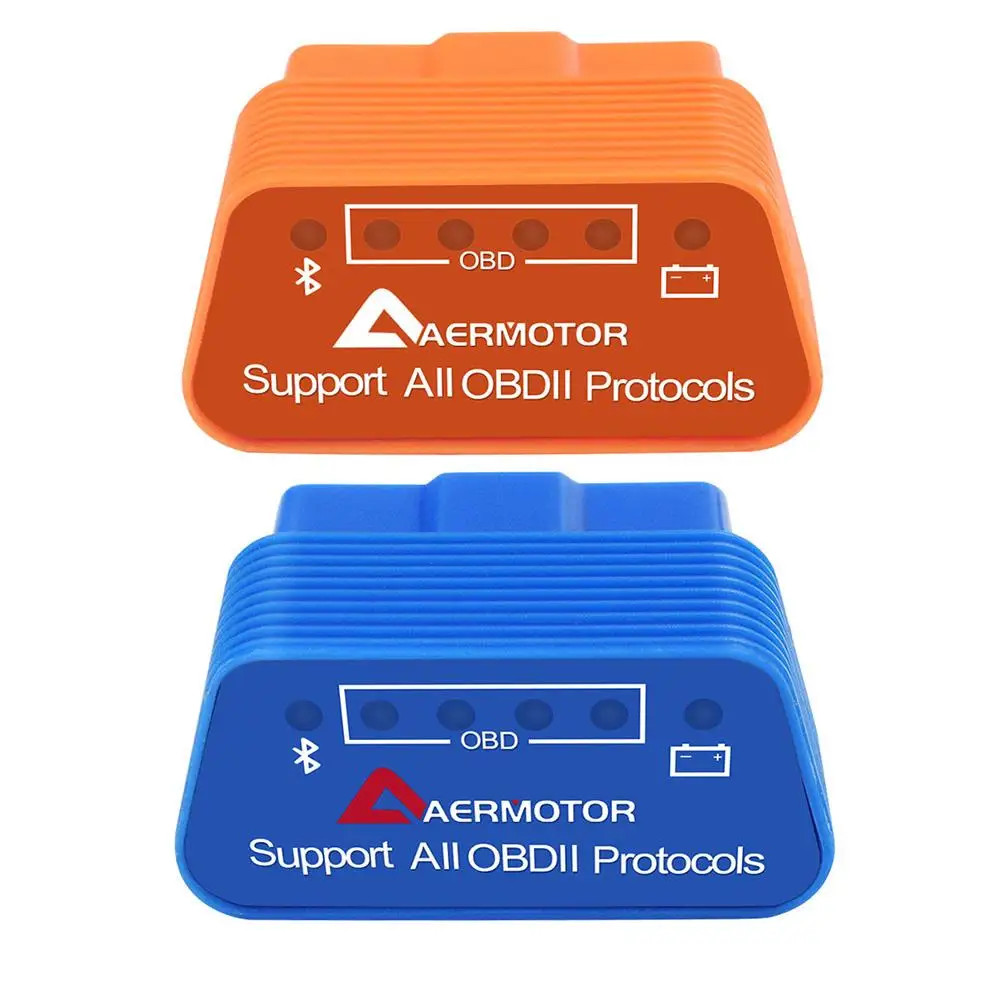 

Vehemo ELM327 OBD2 Scanner OBD2 Diagnostic Tool Detector Code Reader for Adapter Icar2 Bluetooth Universal for Bluetooth4.0
