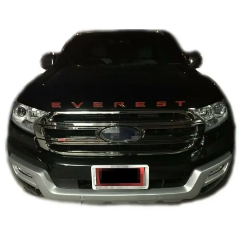 Для Ford Everest Эмблема передняя Boonet логотип буквы именная наклейка|Наклейки на