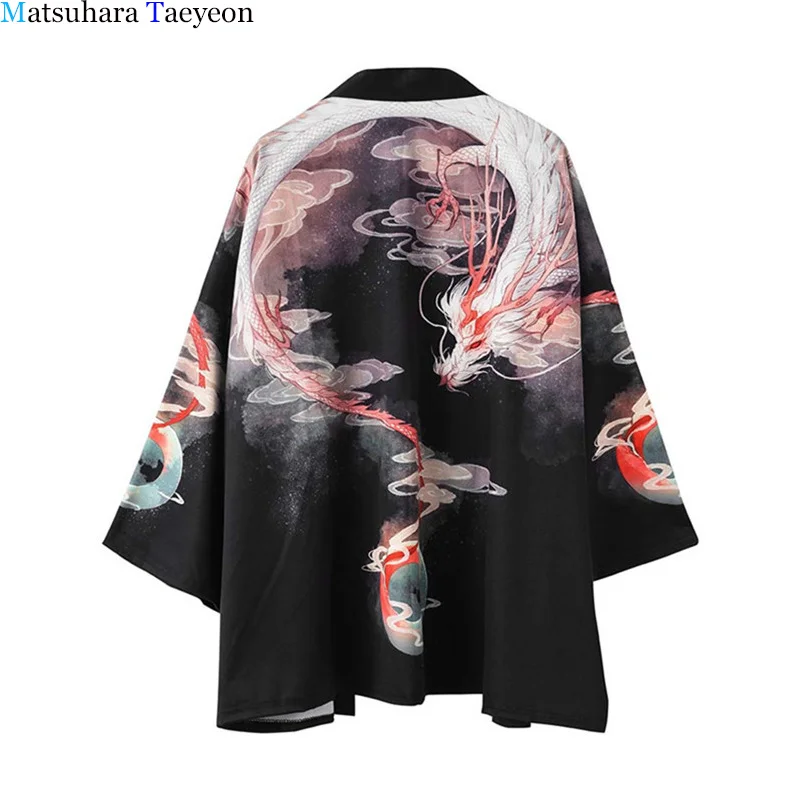 

Japanese Kimono Cardigan Shirt Men Haori Yukata Male Samurai Costume Clothing Shirt Mens Yukata Haori Clothing