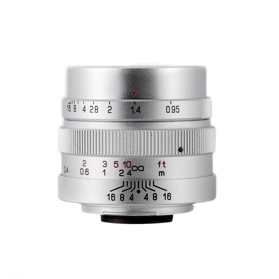 Объектив с диафрагмой Zhongyi Mitakon Speedmaster 25 мм f0.95 ручной фокус для камер Lumix Olympus Panasonic