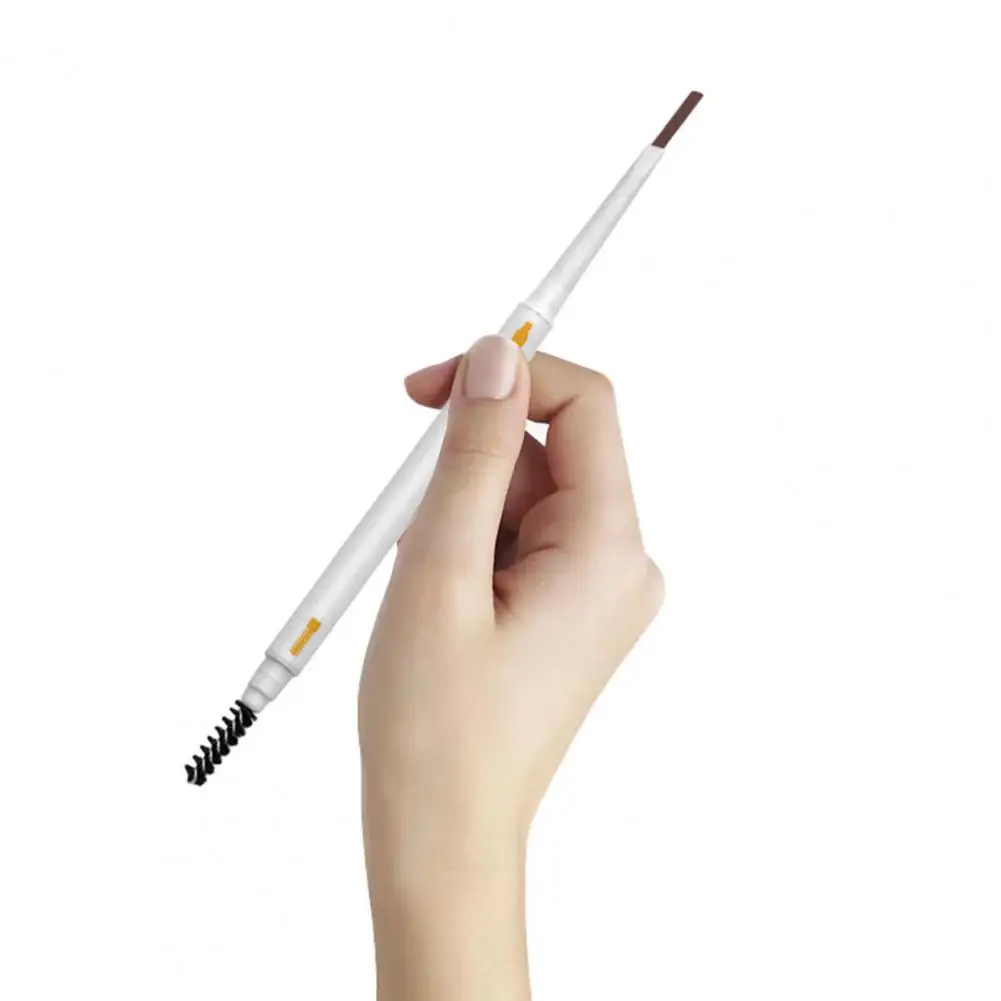 Двойная головка водостойкий стойкий треугольный карандаш для бровей