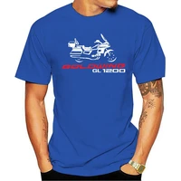 2020 new fashion casual men t shirt t shirt for motorcycle japanese goldwing gl1200 tee shirt gl 1200 t shirt