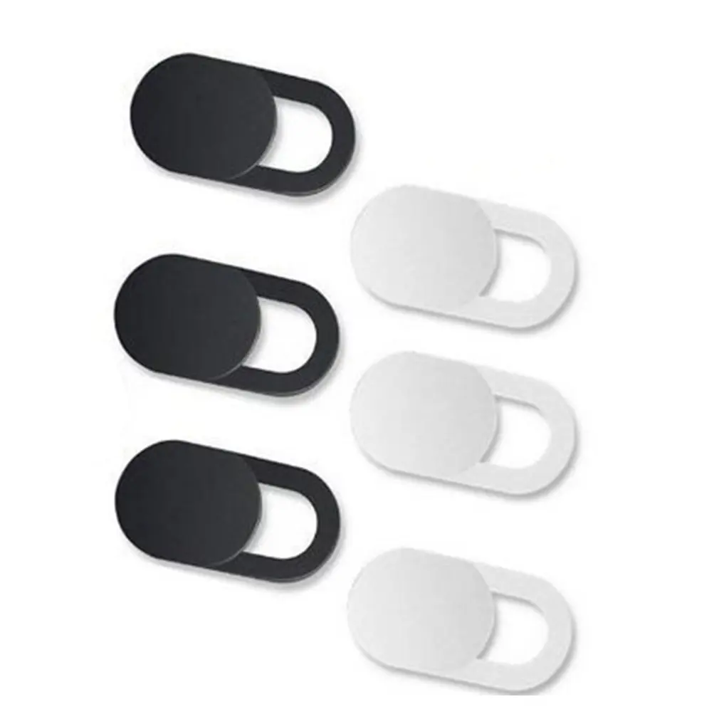 Черные 6 шт. ультратонкие крышки веб-камеры наклейка на веб-камеру Крышка для