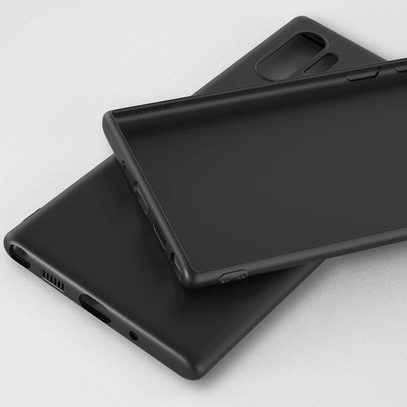 Ultra-thin Soft Case for Samsung Galaxy Note 10 Plus 10+ 20 9 8 Ultra S22 S21 S20 FE S10 S10E S9 S8 Matte Silicone Back Cover
