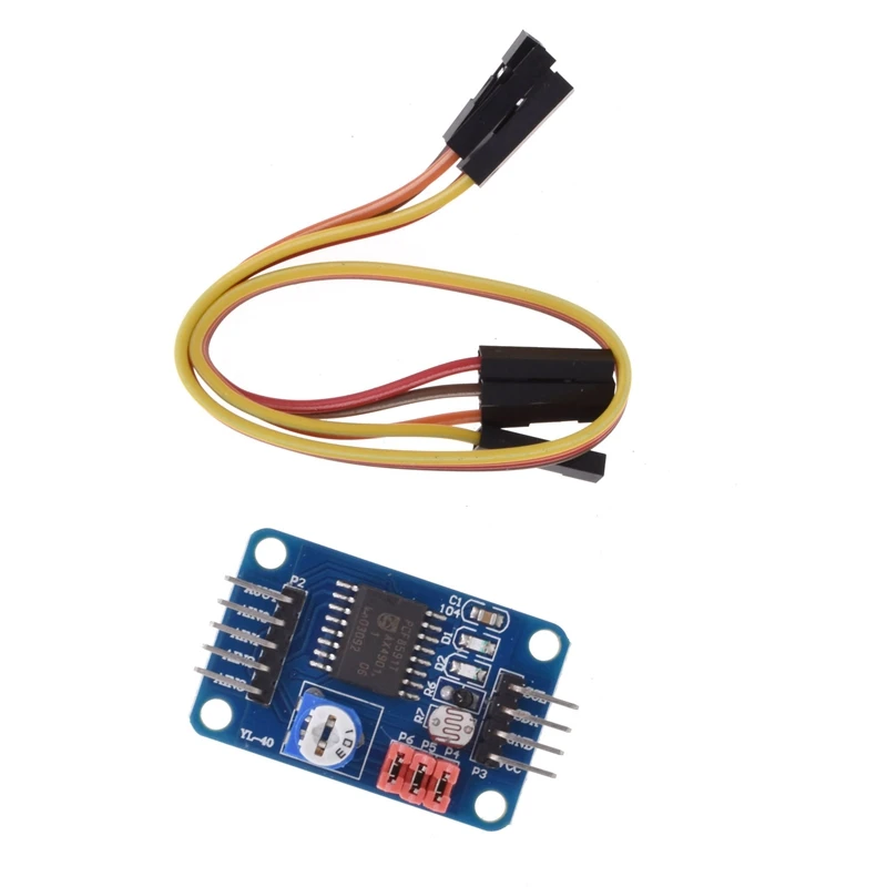 Модуль преобразователя PCF8591 AD/DA аналоговый в цифровой + кабель|ad/da converter|analog to digital