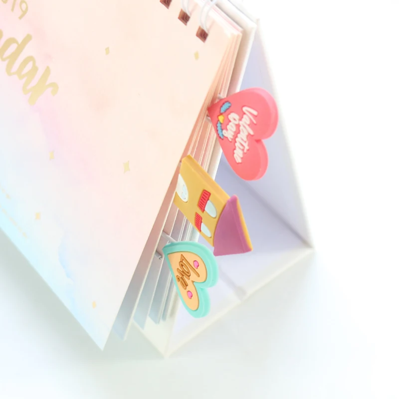 Domikee, креативные милые корейские kawaii металлические школьные скрепки, скрепки для студентов, Детские закладки, Подарочные канцелярские принадлежности, 3 шт