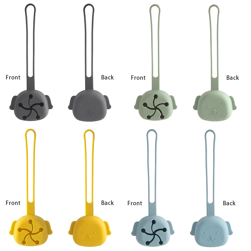 

2021New Baby Cute Dog Shape Pacifier Storage Box Easy to Clean Soother Pacifier Holder Portable Nipple Case Baby Accessories