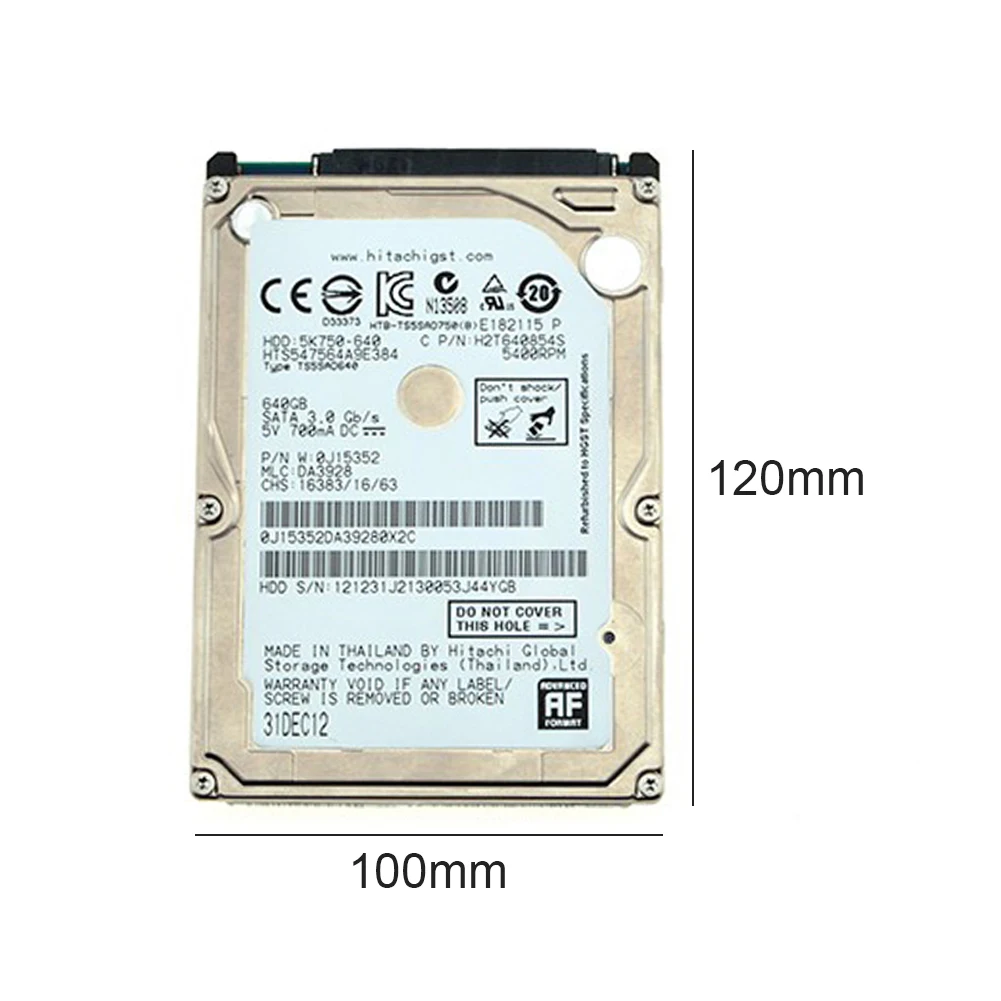 For Sony PS3/PS4/Pro/Slim 300M/s SATA Interface Internal Hard Drive Disk Game Console Random Color on The Back | Электроника
