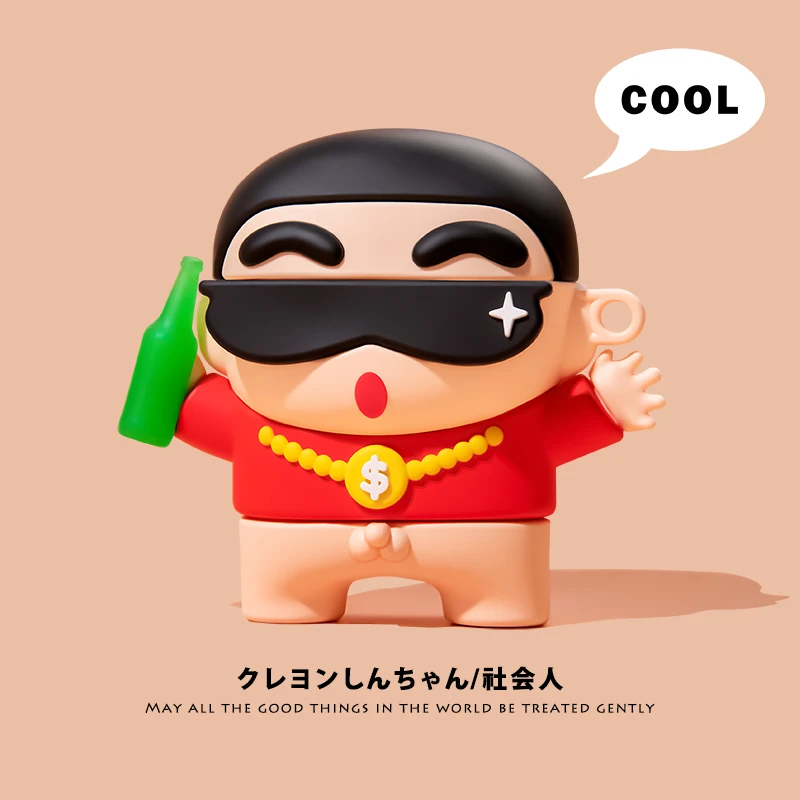 Мягкий силиконовый чехол Naruto Airpods красная женская защитная оболочка Airpodspro милые