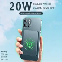 15w fast charger mobile phone external battery 2021 new 10000mah portable wireless power bank for iphone 12 13 pro max