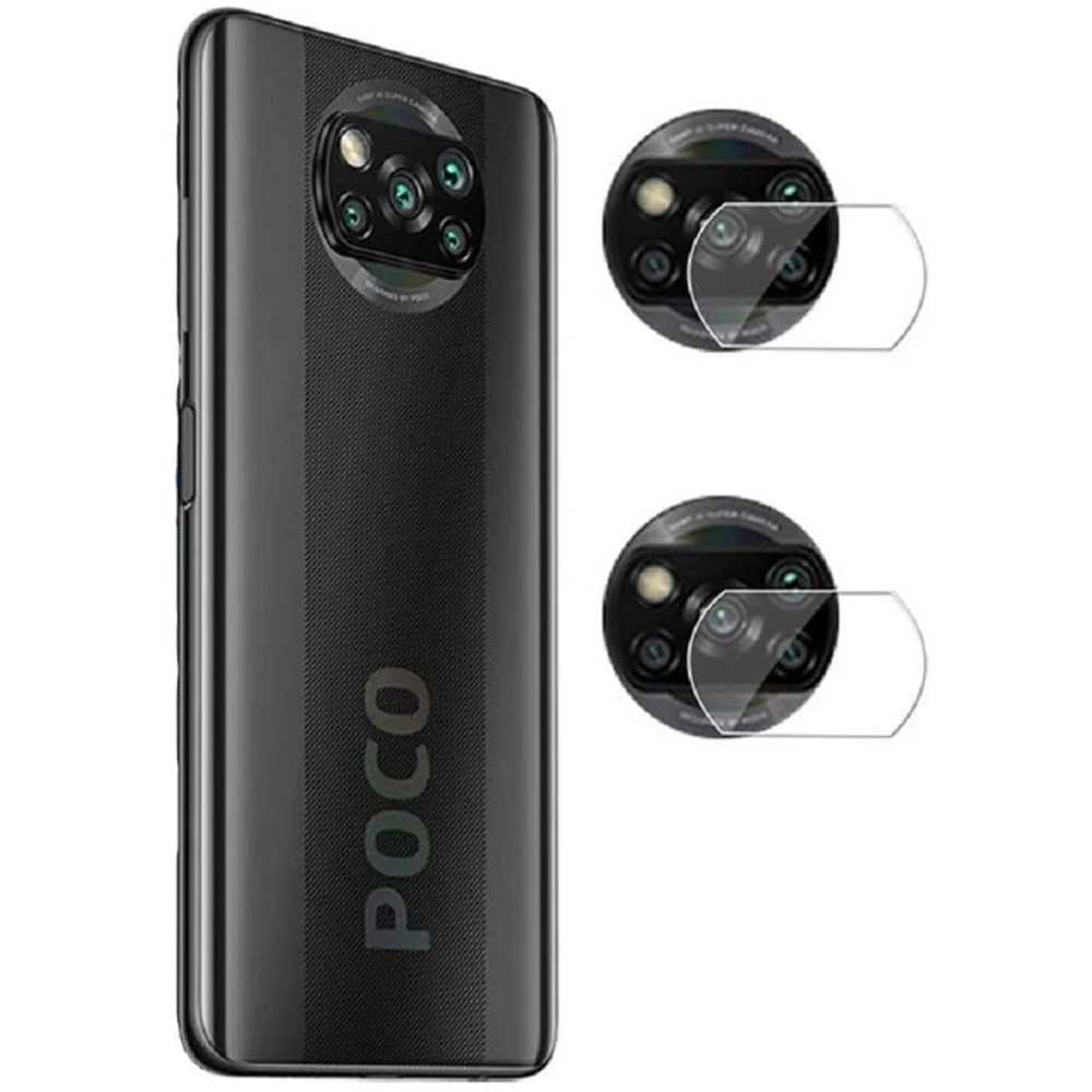 Защита объектива камеры для Poco X3 NFC F2 Xiaomi Mi 10 Lite 9T Redmi Note 9 S Pro 8T 8 8A 7 10X K30 K20 защитные