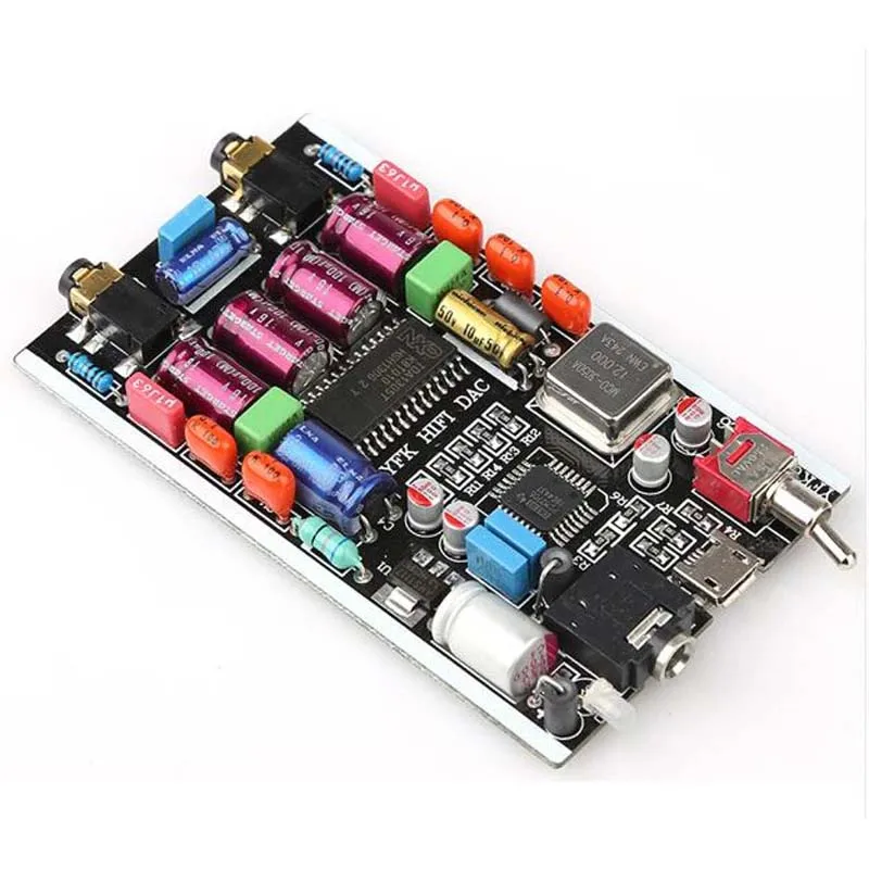 PCM2706 DAC TDA1305 I2S декодер Amp Тетрадь ASIO ПК Звуковая карта с интерфейсом USB усилитель