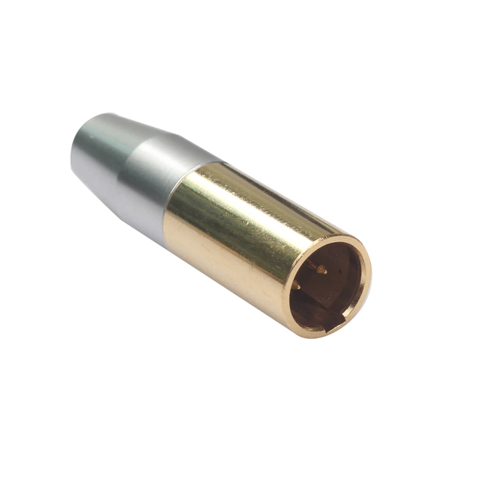1 пара 3Pin XLR Мужской Женский штекер из чистой меди корпус анти-помех эффект Аудио