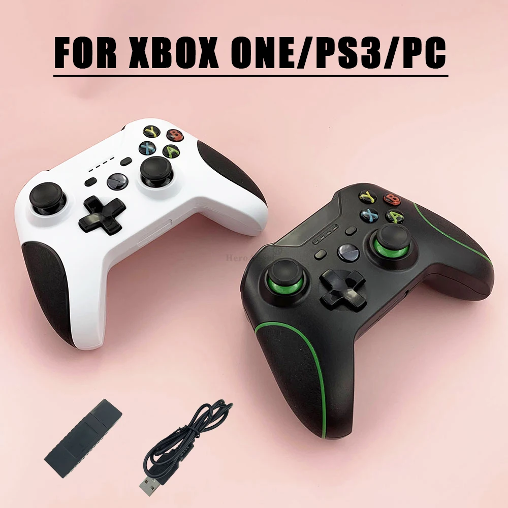 Беспроводной контроллер USB 2 4G для Xbox One игровой джойстик PS3 геймпад компьютера