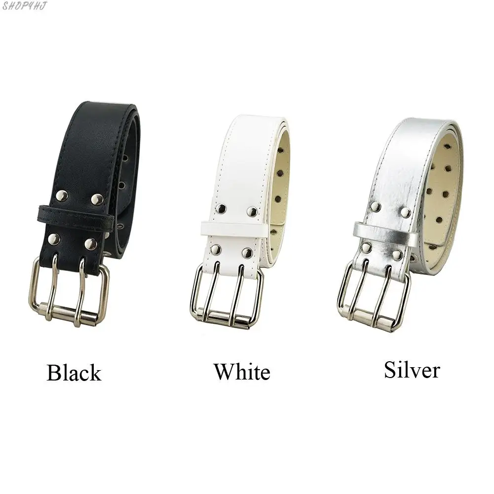 Модный пояс в стиле ретро для мужчин и женщин Adjsutable ремень с двойной пряжкой