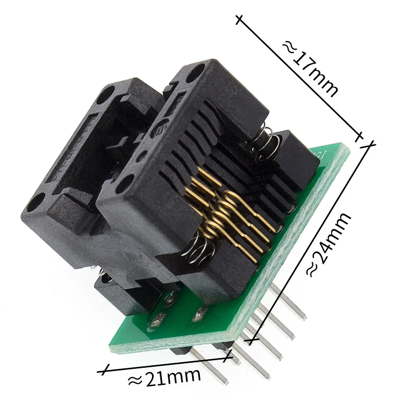 1 шт. SOIC8 SOP8 фото 8 фотолампа 150 мил|sop8 to dip8|soic8 sop8sop8 dip8 adapter |