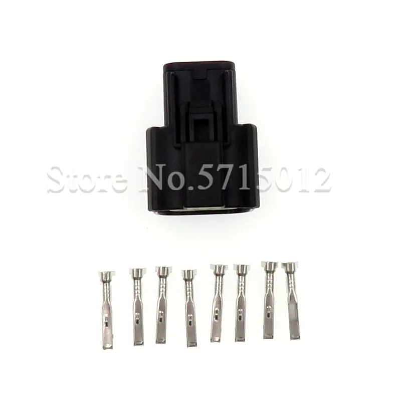 

8 Hole 33472-0801 Automotive Electrical Headlight Light Socket Auto Plug With Terminals For Ford Chevrolet