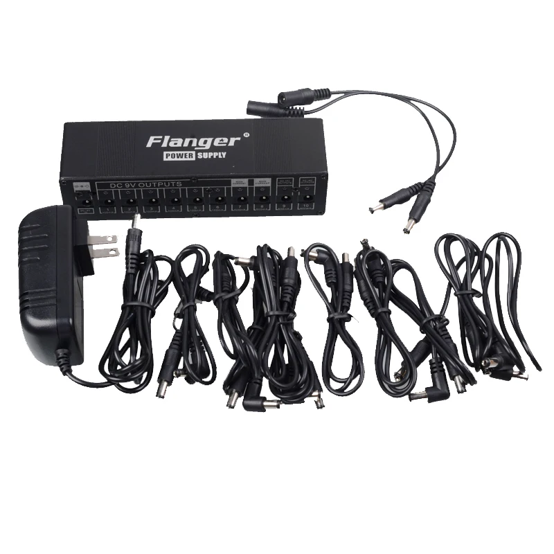 

Flanger 10 Outputs DC 9V 12V 18V Guitar Effect Pedal Power Supply