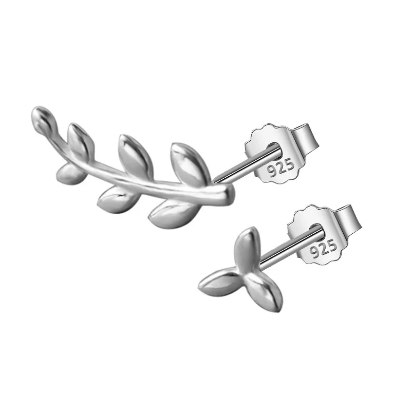 Женские асимметричные серьги гвоздики Trusta модные милые миниатюрные из 100%