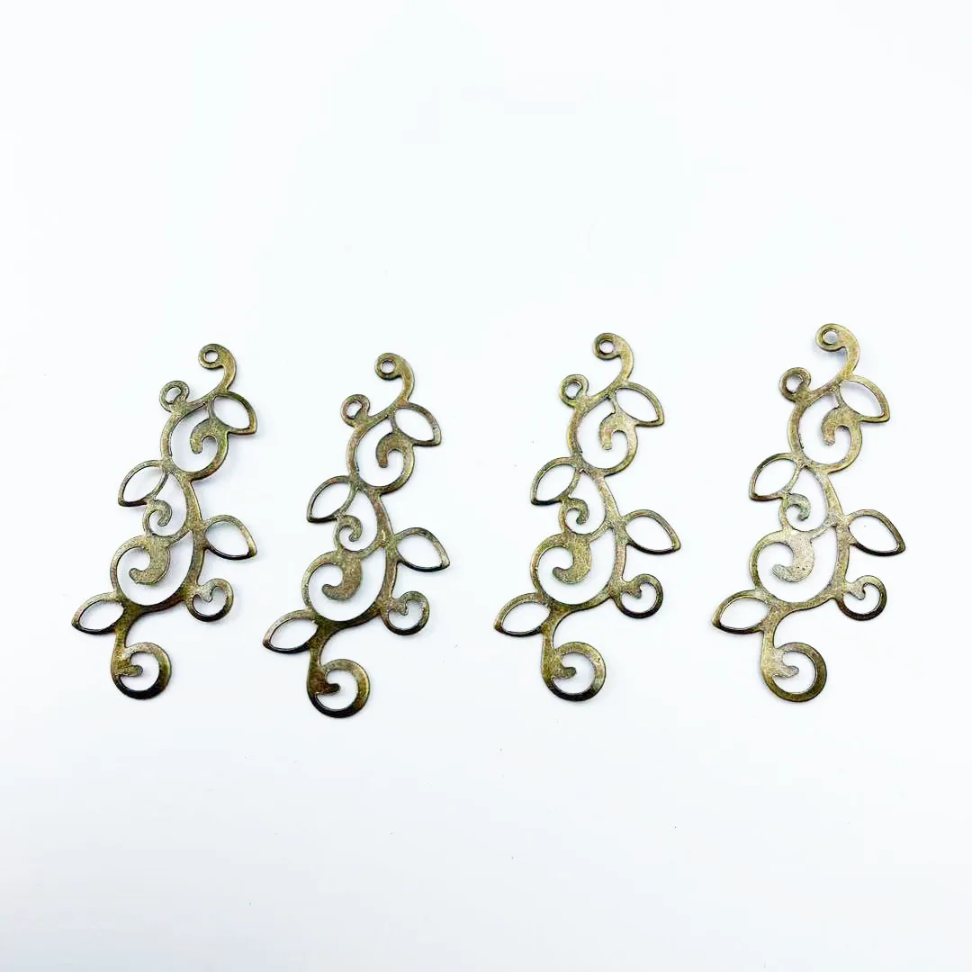 30 шт. золотистые/Серебристые Металлические коннекторы для украшений сделай сам 39