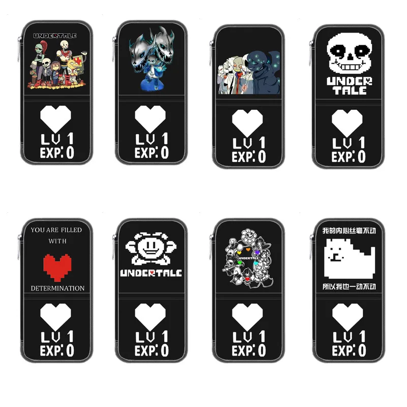 Чехол для карандашей Undertale Flowey sans школьные принадлежности детей Детский