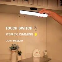 led night light wireless usb rechargeable hanging magnetic dimming table lamp for closet stairs kitchen cabinet wardrobe wall