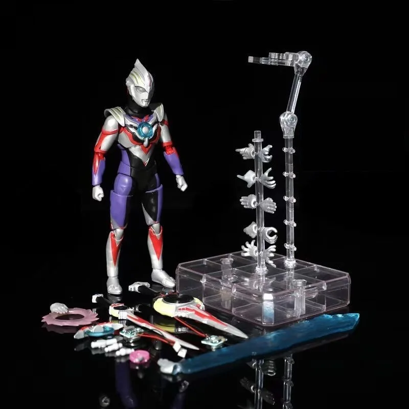 

15cm Ultraman Orb WD Spacium Zeperion Action Figures Model Furnishing Articles Luminous Movable Joints Hand Do Children's Toys