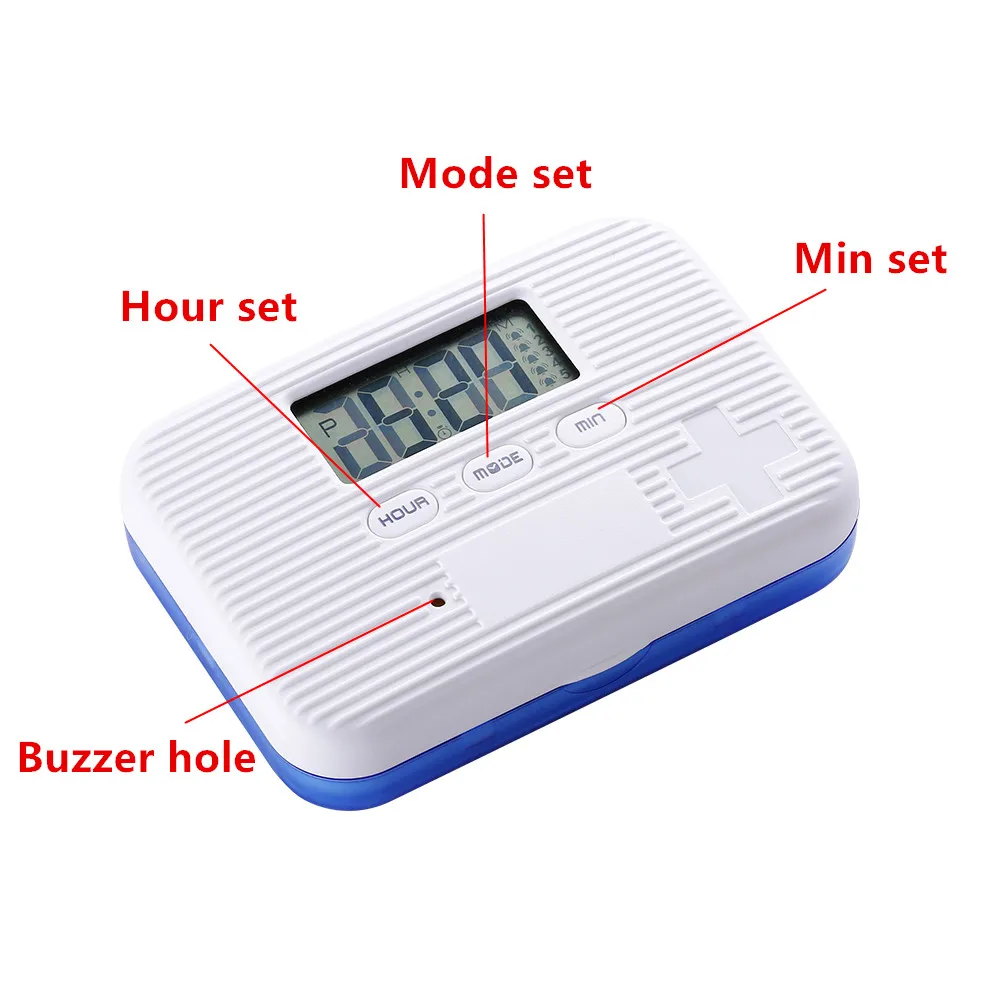 Электронный таймер будильник с функцией сильного вибрационного разделения
