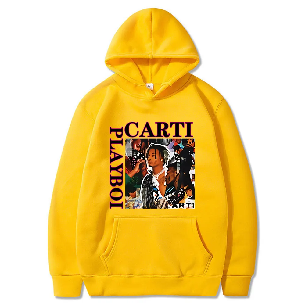 Мужская/Женская толстовка Playboi Carti осенняя Повседневная Толстовка с графическим