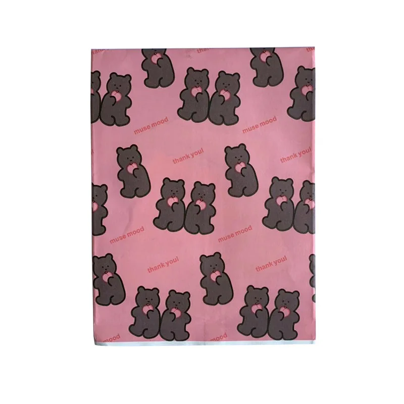 11 листов милых наклеек в стиле Ins наклейки Мультяшные кролики кофейный медведь