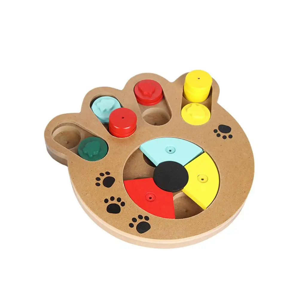 

Pet Slow Eating Feeder Increase IQ Dog Interactive Puzzle Toy Puppy Food Dispenser Feeding Bowl Dogs Training Intelligence Toys