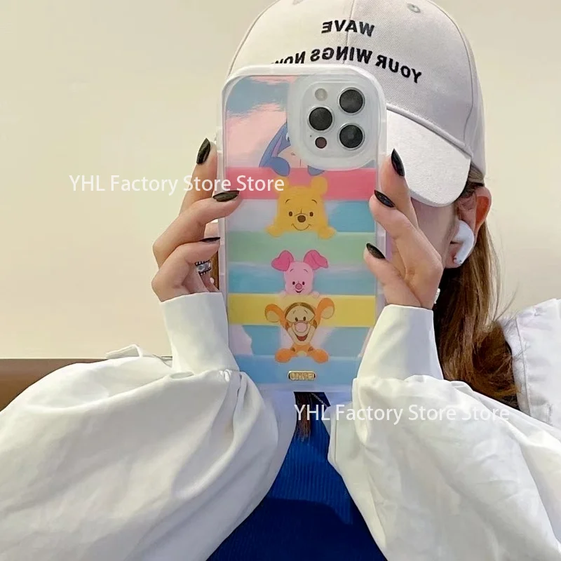 Чехол для телефона с лазерным рисунком Микки Мауса Для IPhone 11 12 Pro X XR XS Max 7 8 Plus |