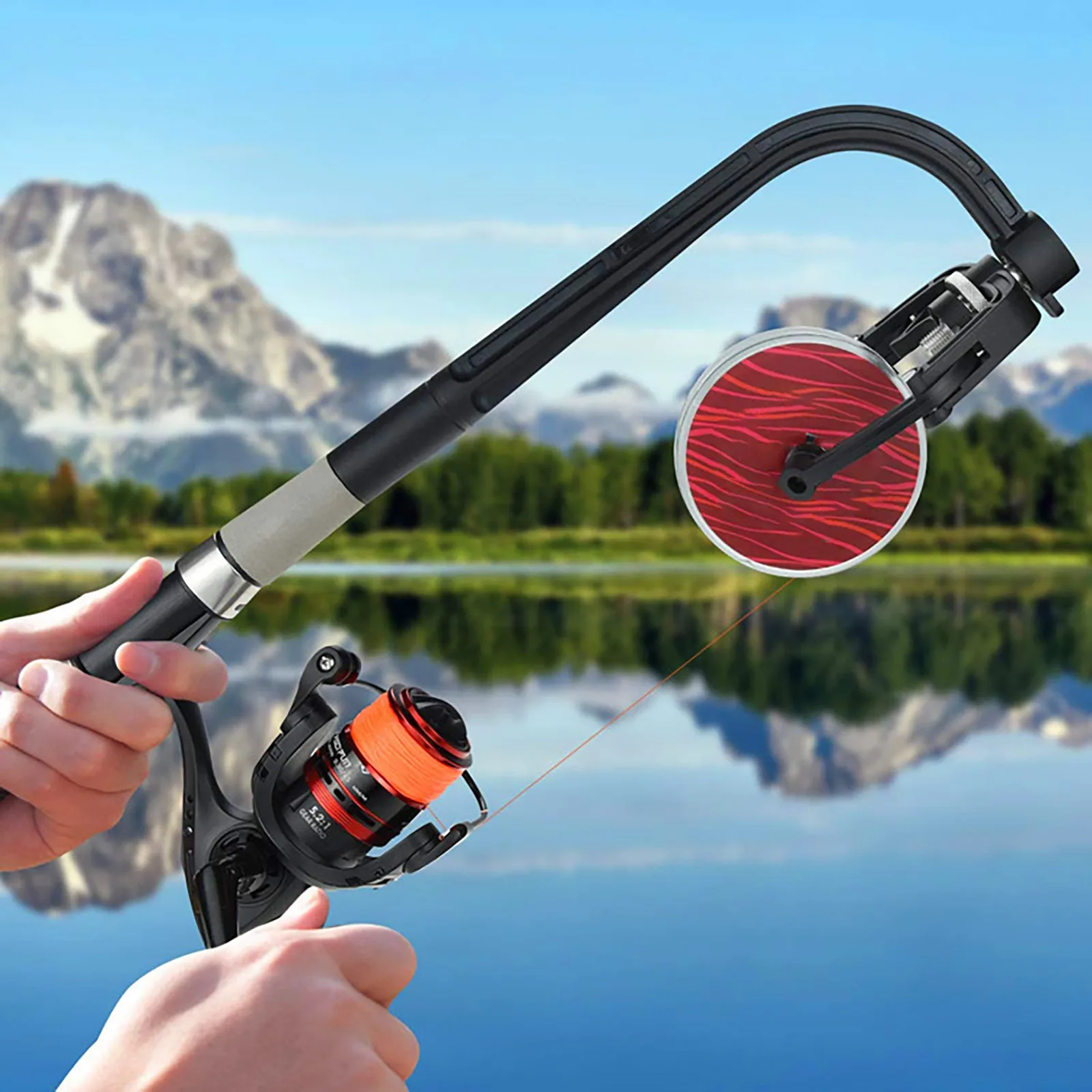 2020 Fishing Line Spooler Winder Portable Reel Spool Spooling Station System For Spinning US Ship | Спорт и развлечения