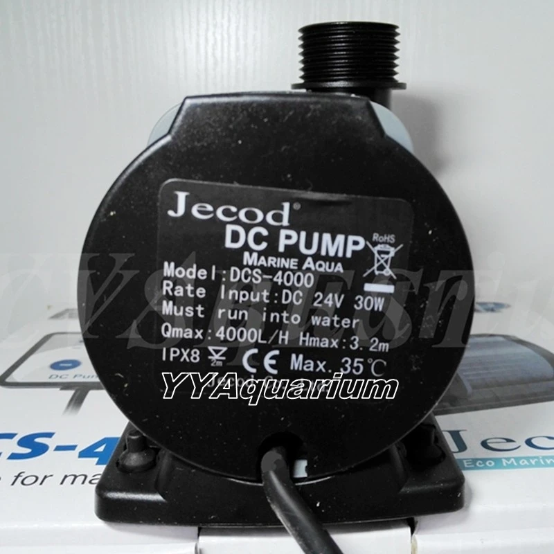 JEBAO Jecord DCS1200 DCS2000 DCS3000 погружной водяной насос с умным контроллером для рыбных морских крыльчаток, тихий насос 110-240 В