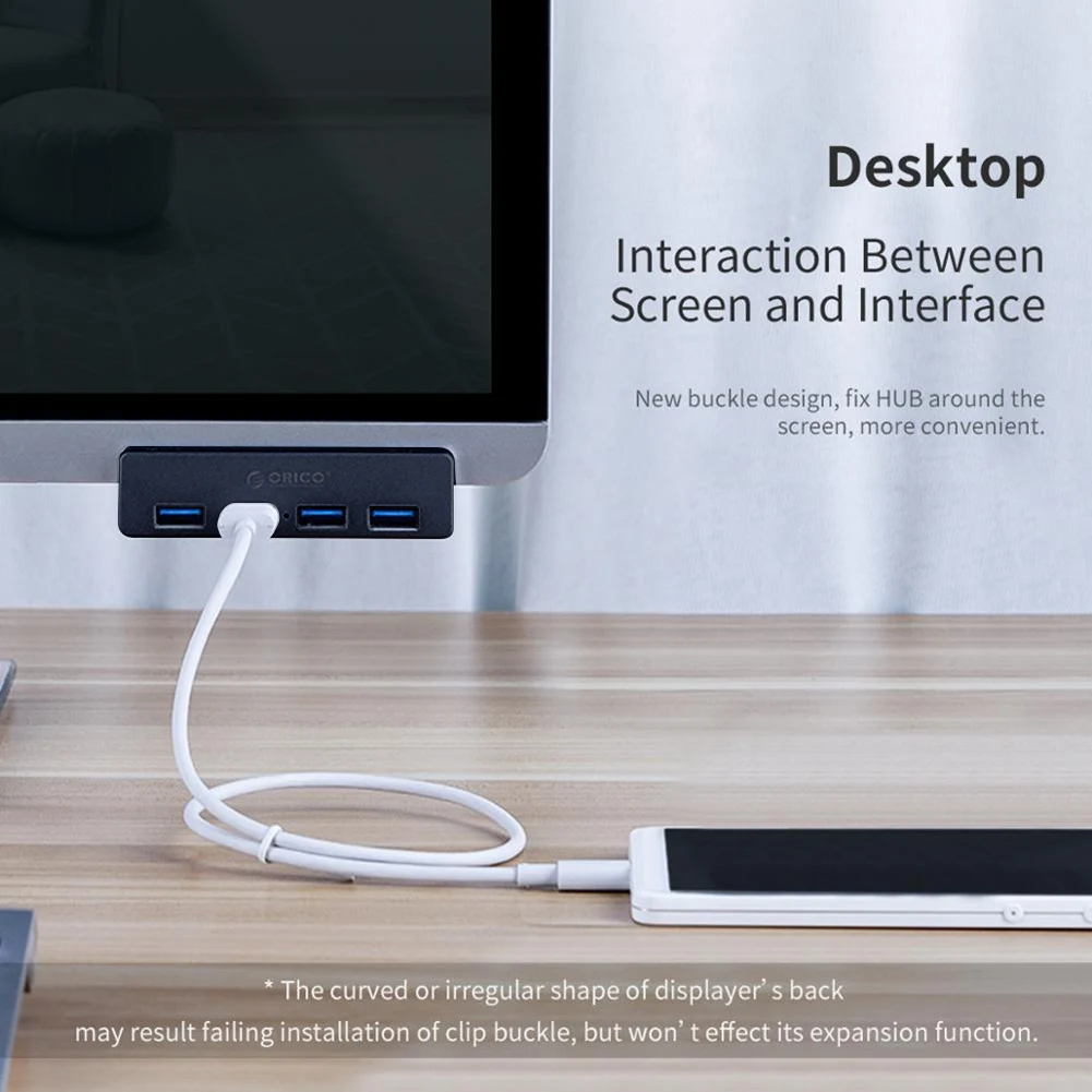 USB-разветвитель ORICO MH4PU с 4 USB-портами и | Компьютеры офис