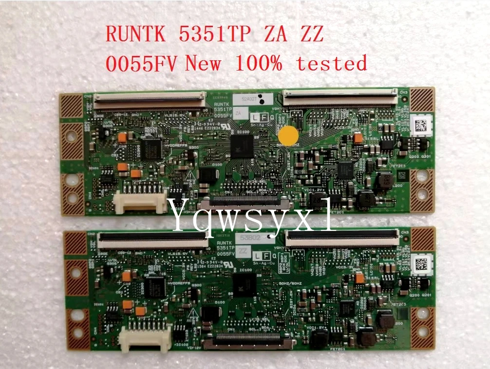 

100% Test shipping New t-con 5351TP ZA 0055FV RUNTK5351TP ZZ RUNTK5351TP ZA Logic board