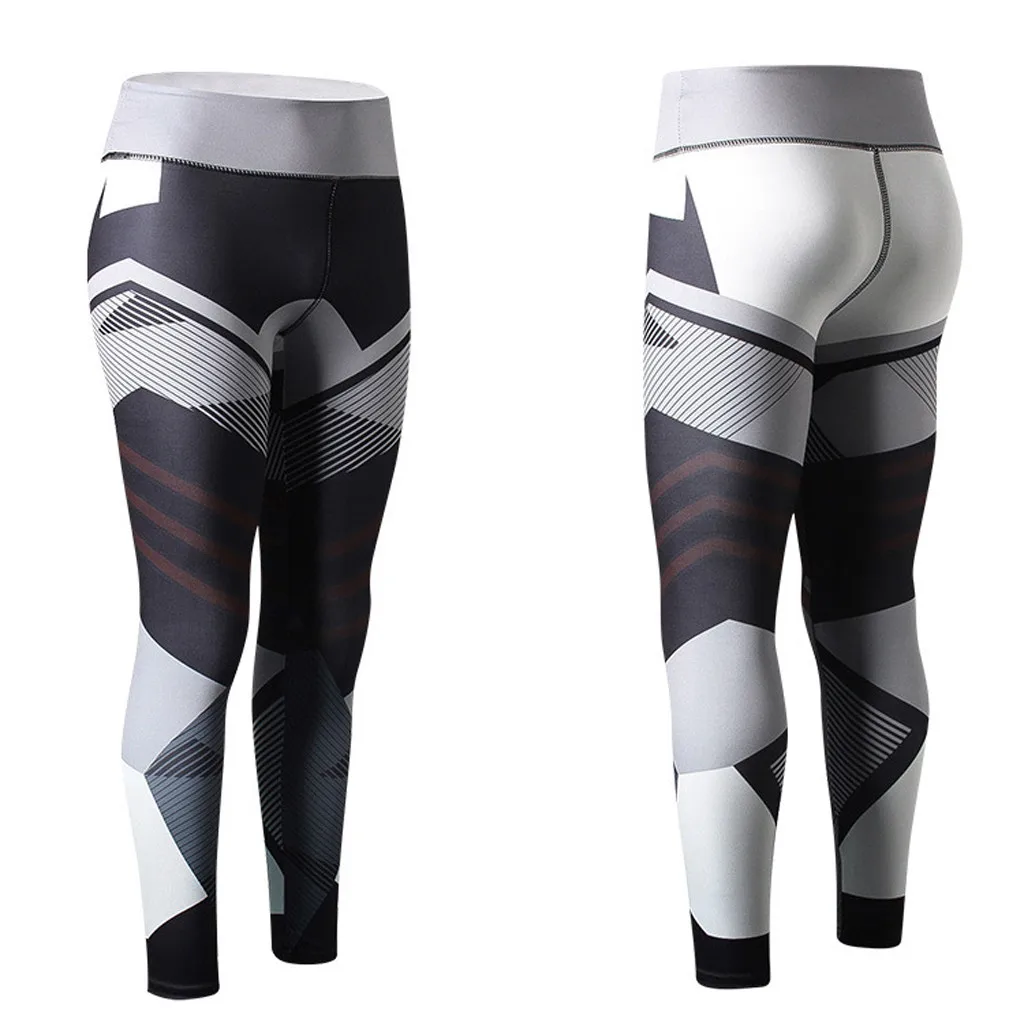 SAGACE спортивные штаны для бега йоги женские обтягивающие до колена Капри леггинсы