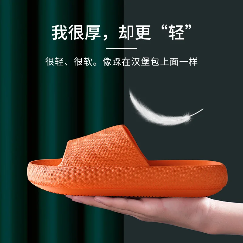 

Slipper Women's Platform Slippers Home Indoor Couple Bathroom Bath Soft Bottom Non-Slip Deodorant Mute Slippers mens shoes