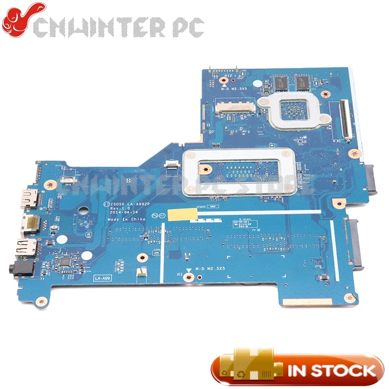 Материнская плата NOKOTION 760970-501 760970-001 для ноутбуков HP 15-R ZSO50 LA-A992P 15 6 дюймов SR1EF i5-4210U
