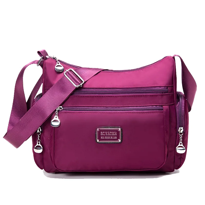 Модная многофункциональная Женская сумка через плечо с карманами